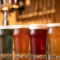 フルーツビールからホップの香り豊かなIPAまで幅広い取り揃え