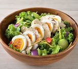 【Salad】香草チキンとたまごの高タンパクサラダ