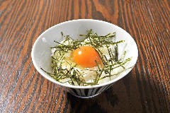 卵かけごはん タレ or 醤油 or わさび醤油