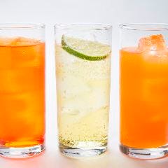 ドリンクも種類豊富にご用意しております