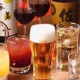 【ドリンク】
ビール、ハイボール、日本酒など多彩にご用意