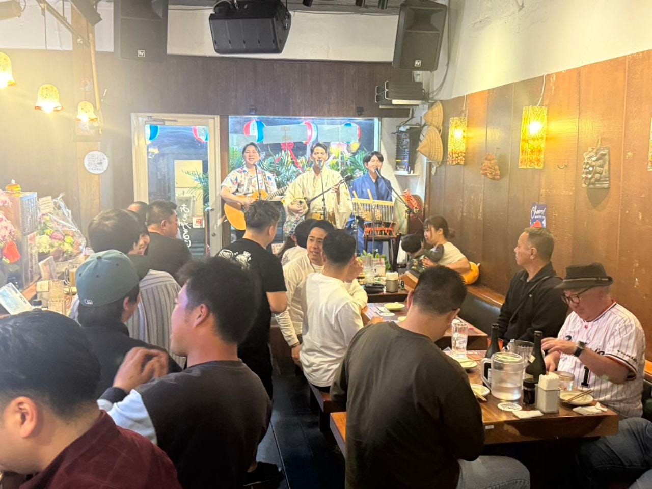 島 唄 ライブ 居酒屋 ちょん ちょん