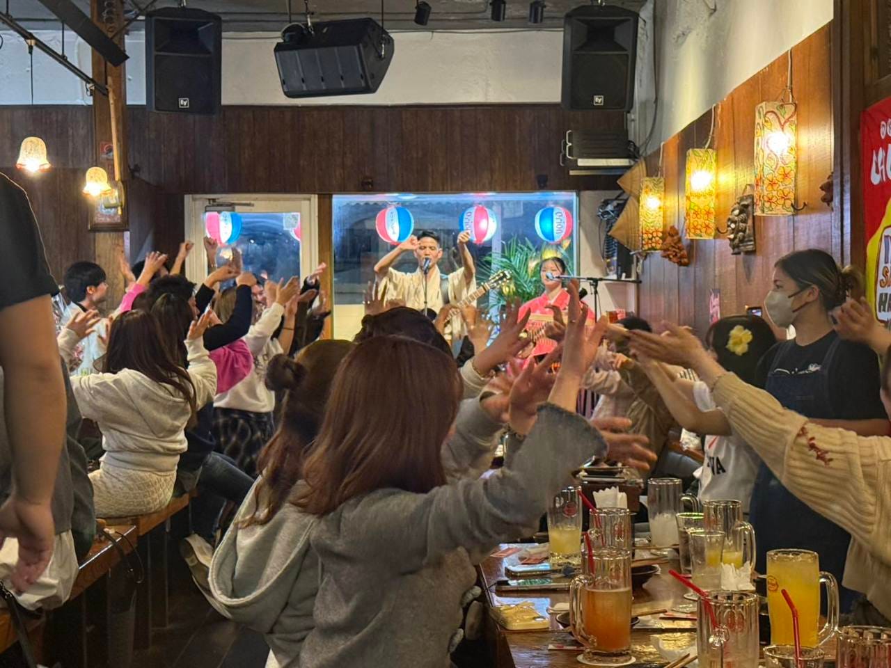 島 唄 ライブ 居酒屋 ちょん ちょん