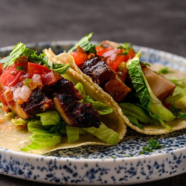 プルドポークタコス