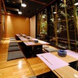 完全個室(掘りごたつ席)　最大20名様　