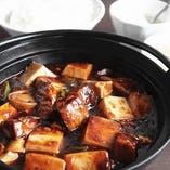 角煮黒麻婆豆腐定食