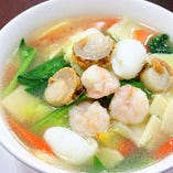 海鮮三昧タン麺(塩味)　