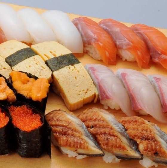 宴会に 職人が握る寿司70種以上 飲み放題付 にぎり寿司食べ放題コース 女性グループは500円オフの詳細 すしてつ 心斎橋店 心斎橋 寿司屋 ぐるなび