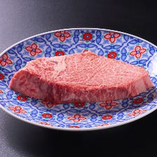 国産黒毛和牛メインの厳選肉をご提供