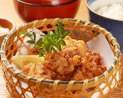 でんのしおり特製 鶏のザンギ ～銘酒仕込～