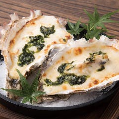 殻付き牡蠣のグラタン (二個)