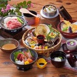 【会席コース】旬菜、旬魚を使用したハレの日におすすめのお食事『花美月～はなみづき～』