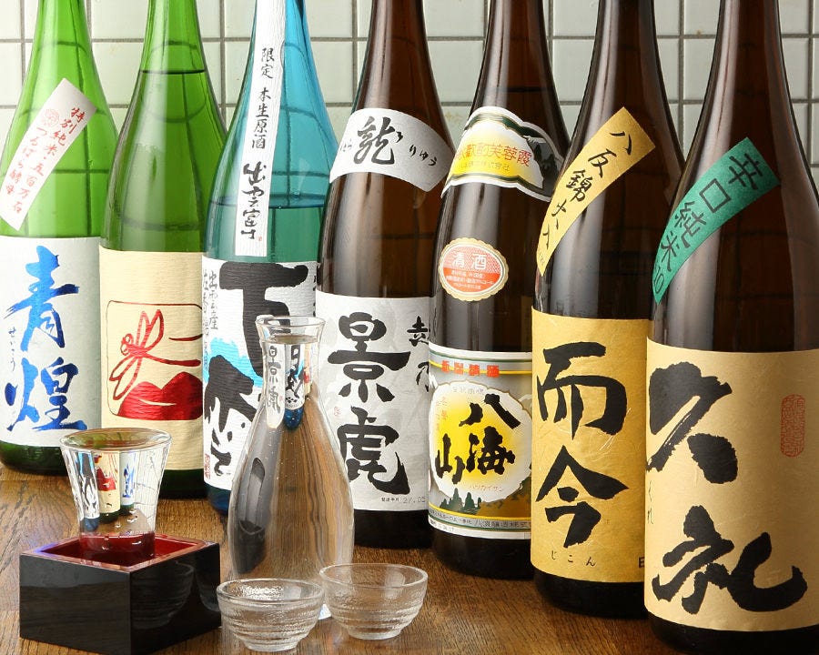 はまの風こだわりの日本酒
レアな銘柄もございます