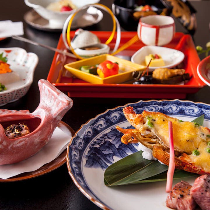 料亭 錦水 ホテル椿山荘東京 コース 1歳お誕生日プラン 全11品 慶事 会食 ぐるなび