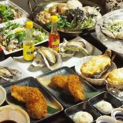 かきと水晶焼き 空