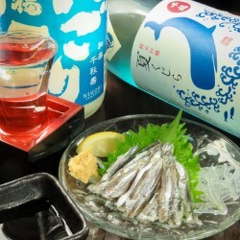 小イワシの刺身