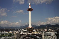 京都駅直結！京都市内が一望できるお席で乾杯！