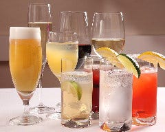 パーティープラン飲み放題のドリンク数59種類