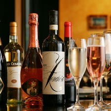 ワインの種類が約250種類