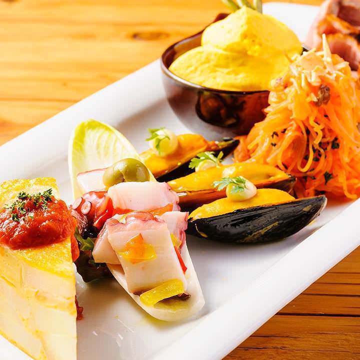 オードブルとアラカルトのライトプラン お値段がとにかくお得な飲み放題付2 500円 税別 の詳細 Spanish Dining Grill Garden The Edgy ザ エッジィー 名駅 スペイン料理 ぐるなび