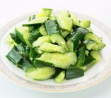 胡瓜和え Toss cucumbers 480円(税込)