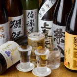 飲み放題には獺祭など7つの日本酒含め40種類以上ラインナップ