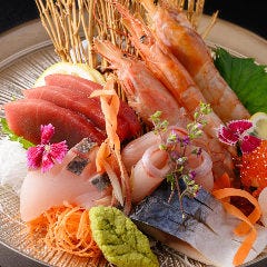 だい炭の海鮮盛合せ8種