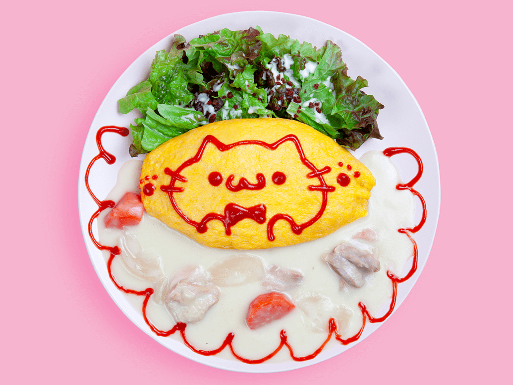 メイド カフェ オムライス