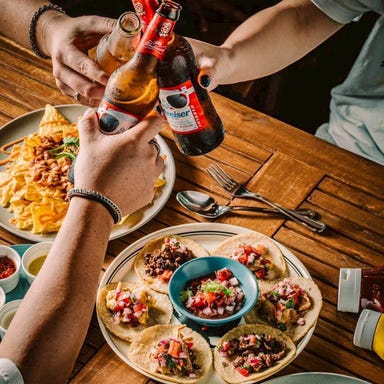 REALLY GOOD TACOS_タコスセット＋飲み放題　4,500円
