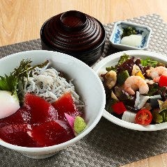 漬け鮪・釜揚げしらす丼
