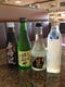 冷酒を４種類ご用意してます。菊源氏の地酒もあります！