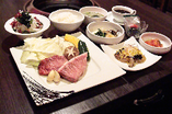松阪牛イチボの焼肉ランチ