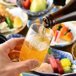 ■飲み放題■
ビール・焼酎・日本酒・カクテルなど種類も豊富！