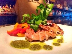 ★期間限定メニュー★ チキンのグリル ジェノバソース