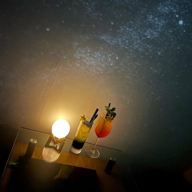 京都で出会う満天の星空 プラネタリウムカフェ＆バー ミソラ こだわりの画像