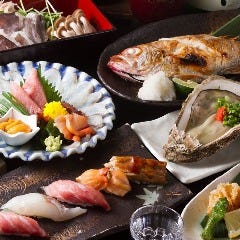 コースもございます。季節の味をお楽しみください！