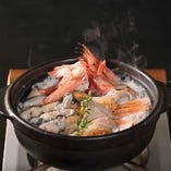 贅沢！牡蠣とあん肝の海鮮痛風鍋