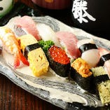 厳選鮮魚が自慢！
寿司、刺身、天麩羅などなど