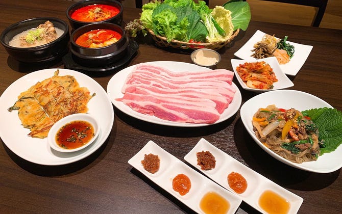 サムギョプサルと韓国鍋の店 美韓 みかん 鶴橋 上本町 居酒屋 ぐるなび