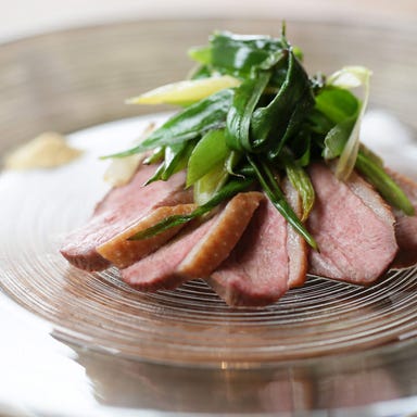 いっ星_九条ねぎをたっぷり乗せた京鴨のロースト/〆の絶品蕎麦を堪能♪ 椿コース〈全6品〉