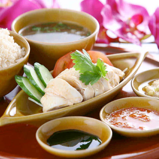 シンガポール海南鶏飯 汐留店 汐留 中華料理 ぐるなび