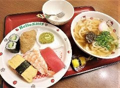 おこさまセットは寿司飴付き（飴のネタとデザートは変わります）