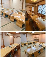 ○多彩な個室宴会場を完備