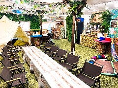 室内快適BBQ＆貸切キャンピングテント cafe SUNNY GARDEN