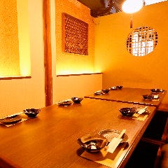 広々個室でこだわりの料理をご堪能下さい！！