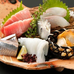 刺身6種盛合せ