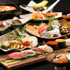 新鮮豊富な本格江戸前鮨は 鮮魚問屋直営ならでは