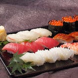 和食の料理人がいるからできる、定番の「握り寿司」