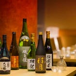 日本各地の地酒を常時約20種、ご用意しております。