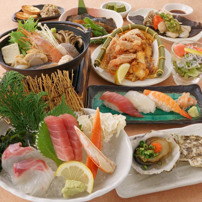海鮮コース 全9品 産地にこだわった海鮮料理をお楽しみいただけるコースですの詳細 海鮮居酒屋 はなの舞 西八王子北口店 八王子 刺身 ぐるなび 海鮮コース 全9品 産地にこだわった海鮮料理をお楽しみいただけるコースですの詳細 海鮮居酒屋 はなの舞 西八王子北口店 八王子 刺身 ぐるなび